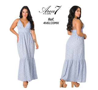 Vestido Maxi 4V6133MX - Estampado