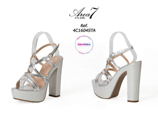  Tacon Plateado 4C1604STA - Plata