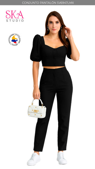 Conjunto Pantalon 5V6947LMX - Negro