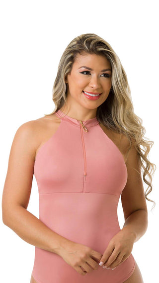 Body Cuello Tipo Halter 5BB644 - Salmon