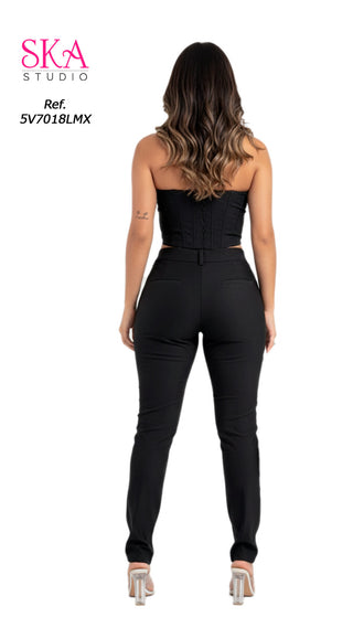 Conjunto Pantalon 5V7018LMX	 - Negro