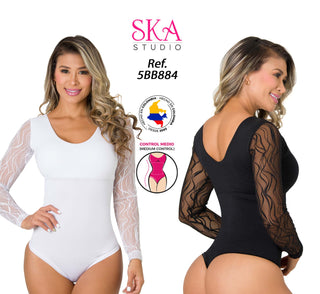 Body Control sin Costura 5BB884 - Blanco