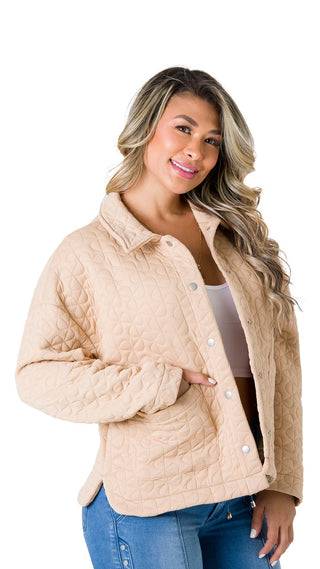 Chaqueta Alcochada 5B6522CH - Camel