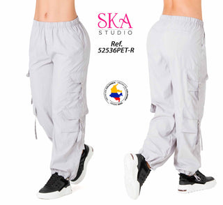 Pantalón Impermeable 52536PET-R - Gris