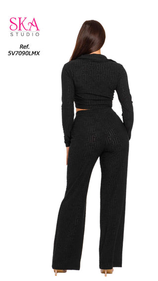 Conjunto Pantalon 5V7090LMX	 - Vinotinto