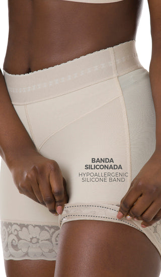 Short Moldeador Levanta Cola 5F126SH - Beige