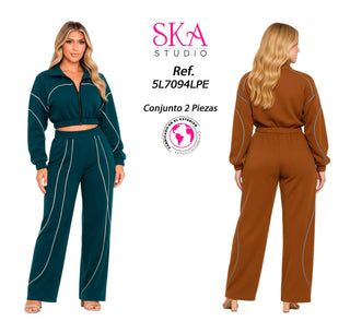 Conjunto Deportivo 5L7094LPE - Cafe