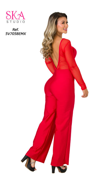 Enterizo Legging 5V7058EMX - Negro