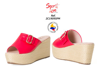 Plataforma Yute 2C1909SPM - Rojo