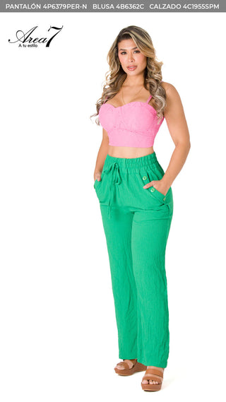 Crop Top 4B6362C - Rosado