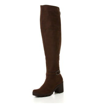 Calzado Modelo Tacon Ancho 5C1384BOTA - Cafe
