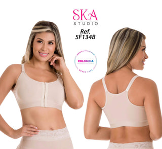 Brasier Quirúrgico Con Tiras Ajustables 5F134B - Beige