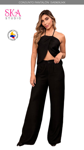 Conjunto Pantalon 5V6969LMX - Negro