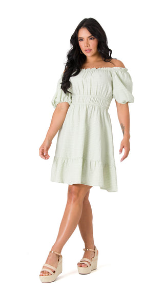 Vestido Mini 4V6246MN - Verde