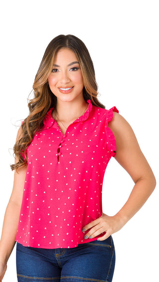 Blusa Suelta 2B6310B - Rosado
