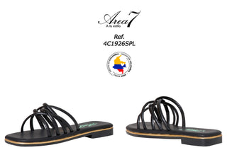Sandalia Plana 4C1926SPL - Negro
