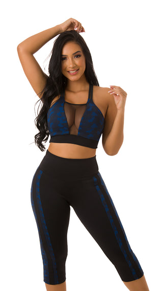 Leggings Pretina Control 7L436CALPC-N - Negro