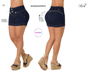 Joli Short Levantacola 40562SHPN-N - Petroleo