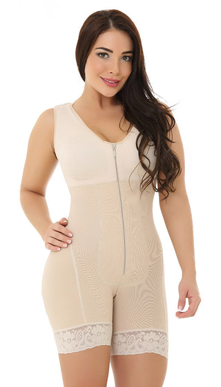 Fajas Colombianas Compresion Media 240FA - Beige
