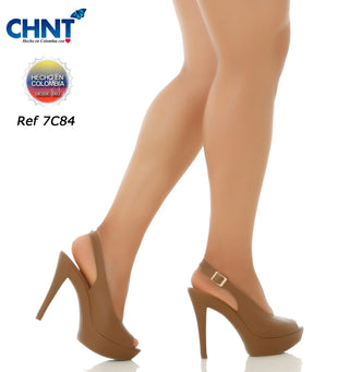 Calzado Modelo Tacon 7C84STA - Cocoa