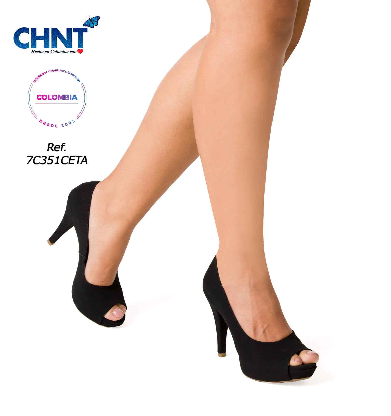 Zapatos De Tacón Con Abertura 7C351CETA