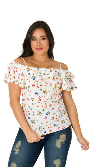 Blusa Manga Corta 4B4723B - Estampado