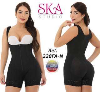 Fajas Colombianas Compresion Media 228FA-N - Negro