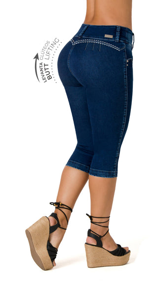 Jinny Capris Levantacola 52440CAPN-N - Azul Oscuro