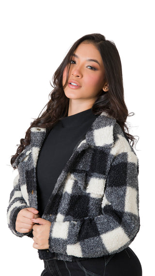 Chaqueta Teddy 7B6008CH - Estampado