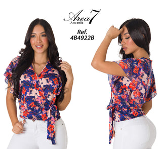 Blusa Estampada 4B4922B - Estampado