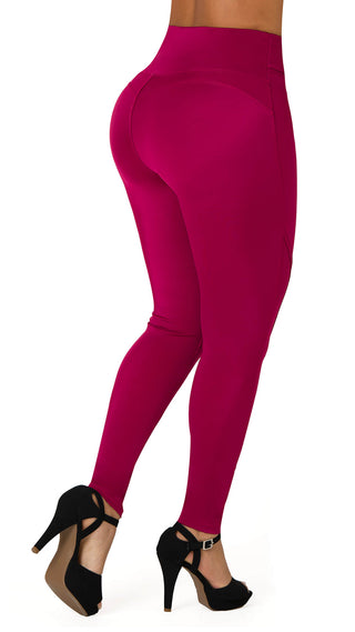 Leggings  Controlador Y Moldeador 7L654BPCT-N - Vinotinto