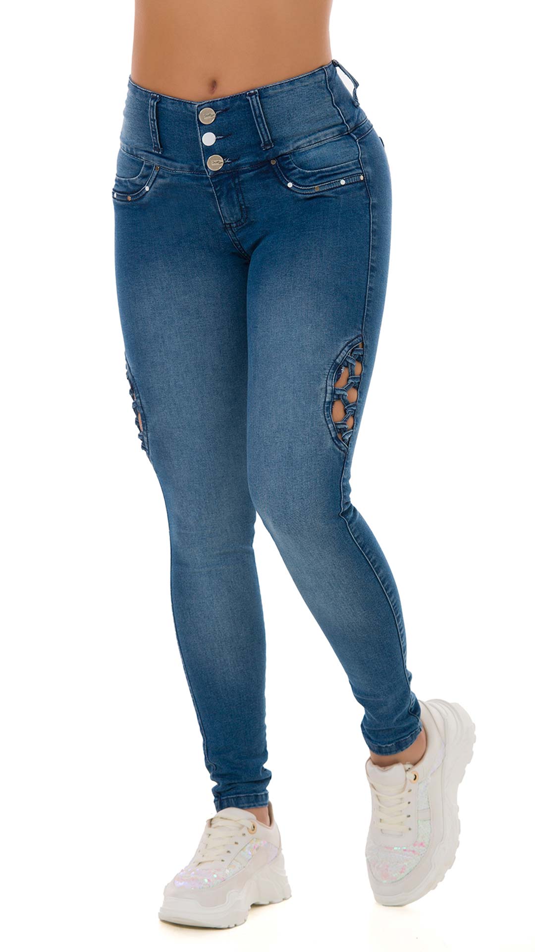 Francyne Butt Lifting Skinny Jeans 21085PAP-B – Ska Studio Usa