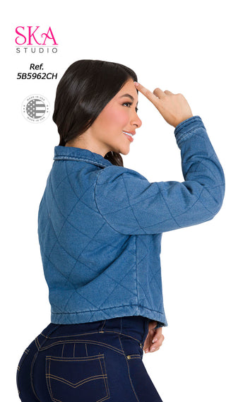 Chaqueta denim 5B5962CH - Azul