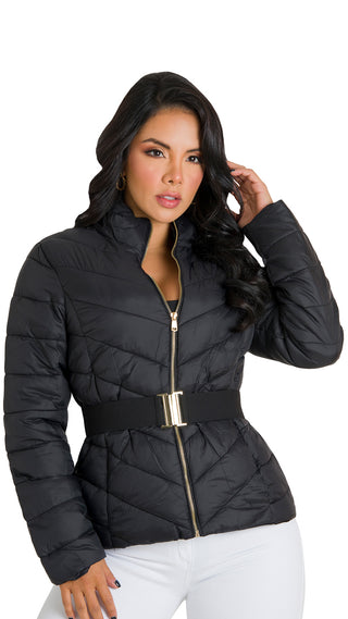 Chaqueta Impermeable 4B5682CH - Negro