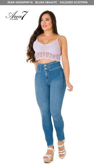 Blusa Tejida de Punto 4B4447C - Lila