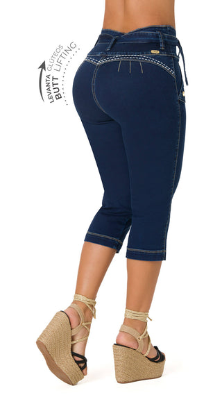 Jobi Capris Levantacola 40564CAPA-N - Azul Oscuro