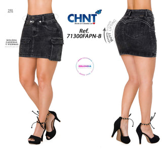 Falda Levanta Cola CHNT 71300FAPN-B - Negro