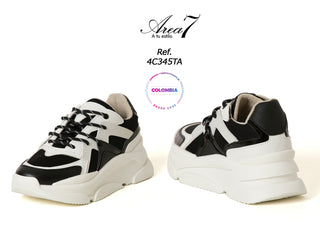 Tenis En Colores Combinados 4C345TA - Multicolor