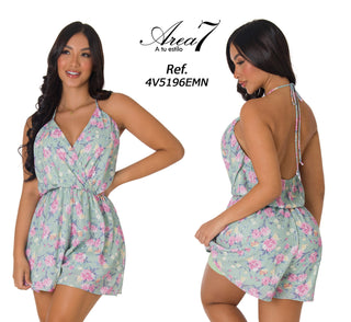 Enterizo Floral 4V5196EMN - Estampado