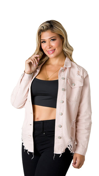 Chaqueta Casual 7B5669CH - Palo de Rosa