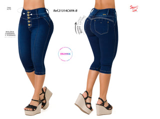 Jones Capris Levantacola 21314CAPA-B - Azul Oscuro
