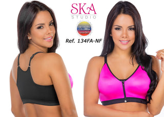 Fajas Colombianas Compresion Alta 134FA-NF - Fucsia