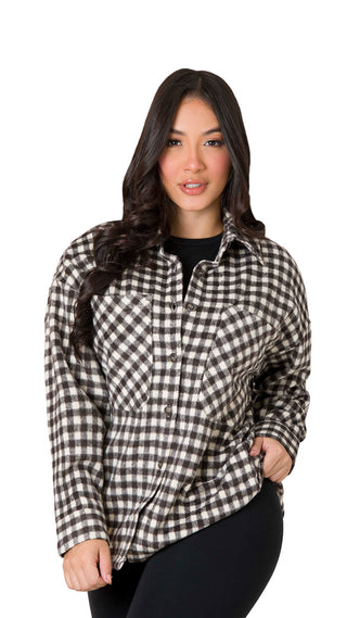 Chaqueta Cuello Camisero 5B5978CH - Estampado