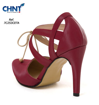 Calzado Modelo Tacon 7C253CETA - Vinotinto