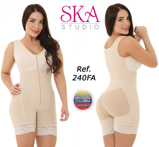 Fajas Colombianas Compresion Media 240FA - Beige