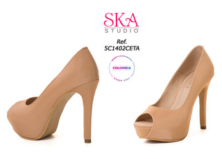 Calzado Modelo Tacon 5C1402CETA - Nude