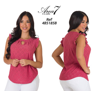 Blusa Hojarota 4B5185B - Palo de Rosa
