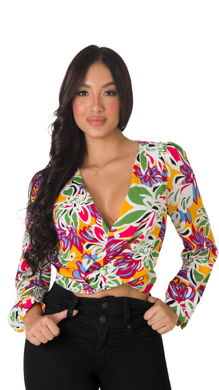Blusa Estampada 4B5048B - Estampado
