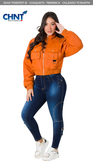 Chaque impermeable teddy 7B5996CH - Naranja