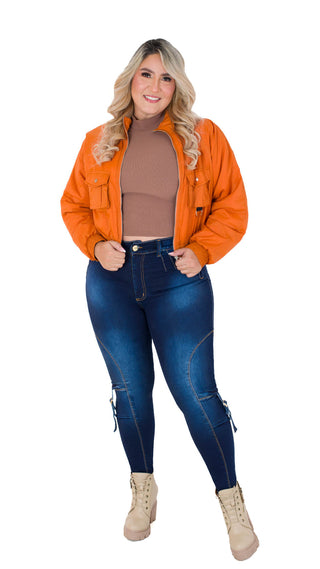 Chaque impermeable teddy 7B5996CH - Naranja